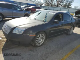 2008 Mercury Milan Premier with VIN 3MEHM08Z68R663173, listed as a Copart auction lot 83039514 with 0 mi miles and Salvage Title. Bid and sale history available at carsss.com. Image 1.