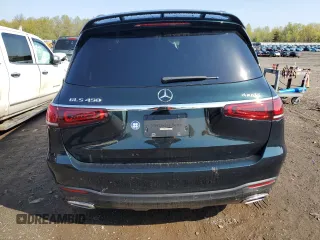 2023 Mercedes-Benz GLS 450 with VIN 4JGFF5KE2PA929007, listed as a Copart auction lot 52700334 with 11,982 mi miles and Salvage Title. Bid and sale history available at DreamBid. Image 6.