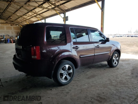 2014 Honda Pilot EX-L with VIN 5FNYF3H5XEB013379, listed as a Copart auction lot 51962575 with 366,377 mi miles and Clean Title. Bid and sale history available at DreamBid. Image 3.