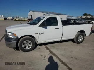 2017 Ram 1500 Tradesman z VIN 3C6JR6DT9HG521878, wystawiony jako Copart lot #89195345 z przebiegiem 161 465 mil mil oraz Czysty tytuł • Clean title. Historia ofert i sprzedaży dostępna na DreamBid. Obrazek 1.