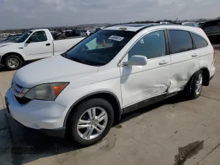 2011 Honda CR-V EX-L with VIN 5J6RE3H71BL058450, listed as a Copart auction lot 43869615 with 166,767 mi miles and Salvage Title. Bid and sale history available at carsss.com. Image 1.