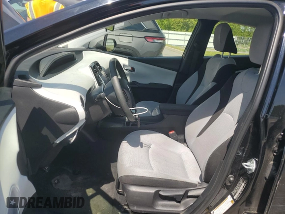 2022 Toyota Prius L Eco with VIN JTDKAMFUXN3178091, listed as a Copart auction lot 56753405 with 51,207 mi miles and Clean Title. Bid and sale history available at DreamBid. Image 7.