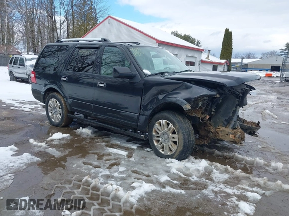 2011 Ford Expedition Limited with VIN 1FMJU2A51BEF23561, listed as a IAAI auction lot 41848917 with 142,402 mi miles and . Bid and sale history available at DreamBid. Image 1.