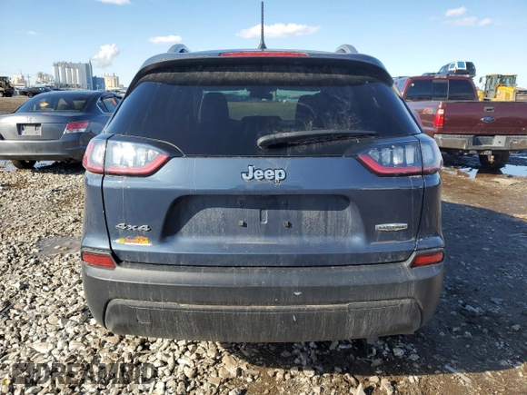 2020 Jeep Cherokee Latitude with VIN 1C4PJMCB8LD540418, listed as a Copart auction lot 49804425 with 81,190 mi miles and Salvage Title. Bid and sale history available at carsss.com. Image 6.