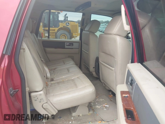 2007 Ford Expedition Max Eddie Bauer with VIN 1FMFK18587LA86155, listed as a IAAI auction lot 41520120 with 232,140 mi miles and . Bid and sale history available at DreamBid. Image 8.