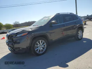 2014 Jeep Cherokee Limited with VIN 1C4PJLDS5EW212504, listed as a Copart auction lot 50762485 with 135,797 mi miles and Clean Title. Bid and sale history available at carsss.com. Image 1.