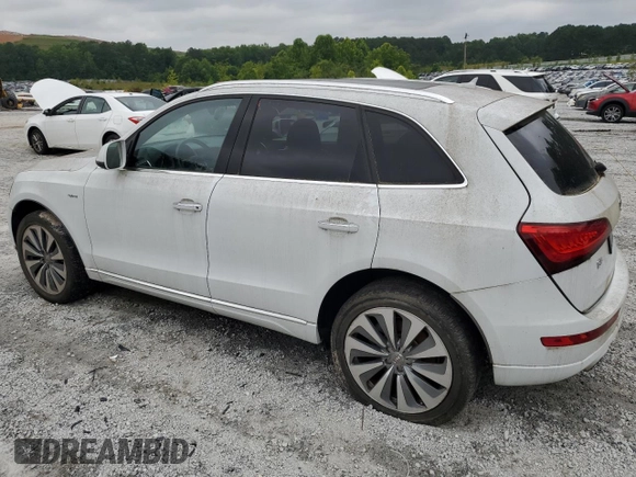 2015 Audi Q5 Hybrid Prestige with VIN WA1C8AFP5FA004140, listed as a Copart auction lot 59724025 with 41,445 mi miles and Clean title. Bid and sale history available at DreamBid. Image 2.