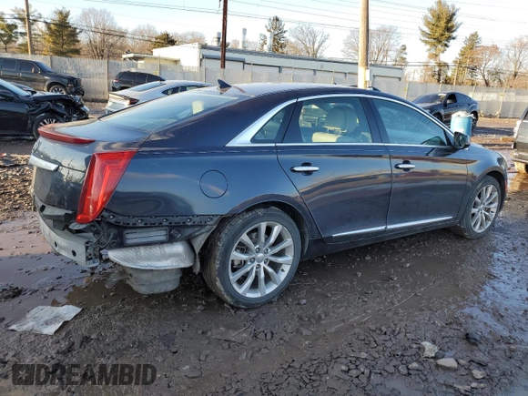 2014 Cadillac XTS with VIN 2G61L5S32E9192523, listed as a Copart auction lot 43868225 with 71,740 mi miles and Salvage Title. Bid and sale history available at carsss.com. Image 3.