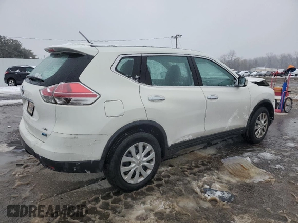 2014 Nissan Rogue S with VIN 5N1AT2MV4EC751410, listed as a Copart auction lot 44732015 with 138,720 mi miles and Salvage Title. Bid and sale history available at carsss.com. Image 3.