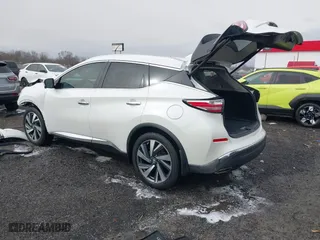 2016 Nissan Murano SV with VIN 5N1AZ2MG2GN171273, listed as a IAAI auction lot 41748919 with 558,639 mi miles. Bid and sale history available at carsss.com. Image 3.