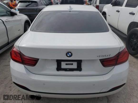 2020 BMW 4 Series 430i z VIN WBA4W3C01LAG91728, wystawiony jako Copart lot #74808534 z przebiegiem Nie podano mil oraz Nie do naprawy • Non repairable. Historia ofert i sprzedaży dostępna na DreamBid. Obrazek 6.