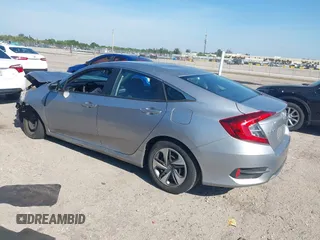 2020 Honda Civic Sedan LX with VIN 2HGFC2F68LH574100, listed as a IAAI auction lot 41890886 with 82,487 mi miles. Bid and sale history available at carsss.com. Image 3.