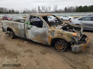 2014 Ford F-150 XL with VIN 1FTMF1CM0EKD57212, listed as a Copart auction lot 85117754 with 0 mi miles and Non Repairable. Bid and sale history available at carsss.com. Image 4.