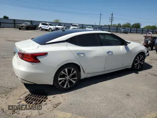 2017 Nissan Maxima Platinum with VIN 1N4AA6AP4HC376166, listed as a Copart auction lot 56360605 with 173,031 mi miles and Salvage title. Bid and sale history available at DreamBid. Image 3.