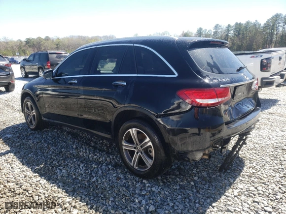 2019 Mercedes-Benz GLC with VIN WDC0G4JB6KV171323, listed as a Copart auction lot 49720335 with 105,426 mi miles and Non Repairable. Bid and sale history available at carsss.com. Image 2.