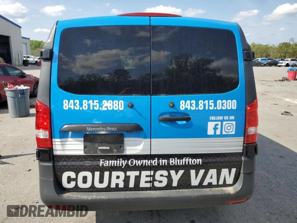 2020 Mercedes-Benz Metris with VIN W1WV0FEY3L3758901, listed as a Copart auction lot 51247075 with 165,588 mi miles and Clean Title. Bid and sale history available at DreamBid. Image 6.