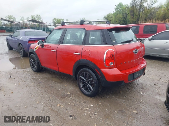 2014 MINI Countryman with VIN WMWZB3C53EWM32495, listed as a IAAI auction lot 41949096 with 161,524 mi miles and . Bid and sale history available at DreamBid. Image 3.