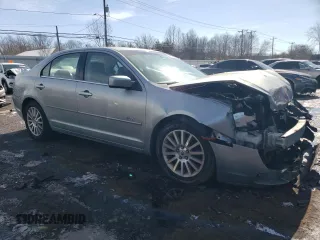 2007 Mercury Milan Premier with VIN 3MEHM08Z97R652599, listed as a Copart auction lot 46596345 with 92,720 mi miles and Salvage Title. Bid and sale history available at carsss.com. Image 4.