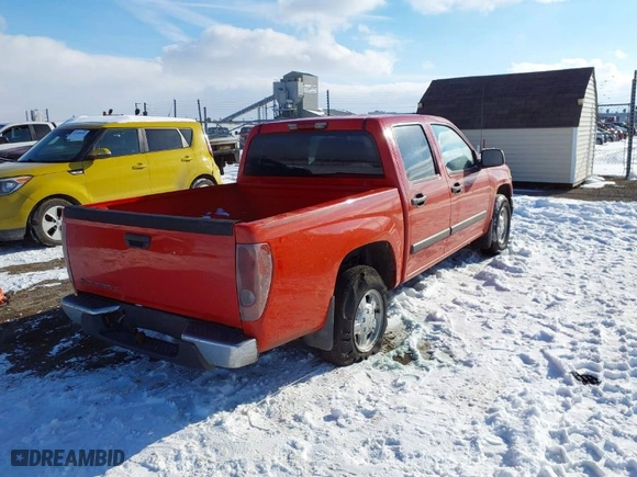 2007 Chevrolet Colorado LT w/2LT with VIN 1GCCS13E078211019, listed as a IAAI auction lot 41266025 with 138,592 mi miles. Bid and sale history available at carsss.com. Image 4.
