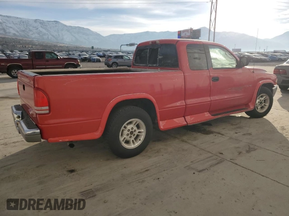 2000 Dodge Dakota Sport with VIN 1B7GL22NXYS730959, listed as a Copart auction lot 43384925 with 177,178 mi miles and Clean Title. Bid and sale history available at carsss.com. Image 3.