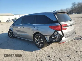 2022 Honda Odyssey Touring with VIN 5FNRL6H89NB048701, listed as a Copart auction lot 45966515 with Not provided miles and Salvage title. Bid and sale history available at DreamBid. Image 2.