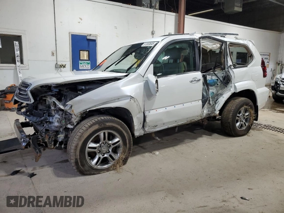 2008 Lexus GX 470 with VIN JTJBT20X380163291, listed as a Copart auction lot 51353695 with 190,640 mi miles and Salvage Title. Bid and sale history available at DreamBid. Image 1.