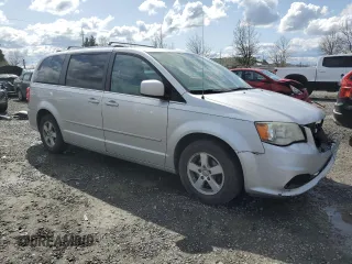 2011 Dodge Grand Caravan Crew with VIN 2D4RN5DG8BR755129, listed as a Copart auction lot 50531765 with 153,104 mi miles and Salvage Title. Bid and sale history available at DreamBid. Image 4.