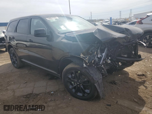 2025 Dodge Durango GT Plus with VIN 1C4RDJDG1SC533873, listed as a Copart auction lot 54651765 with 279 mi miles and Salvage title. Bid and sale history available at DreamBid. Image 4.