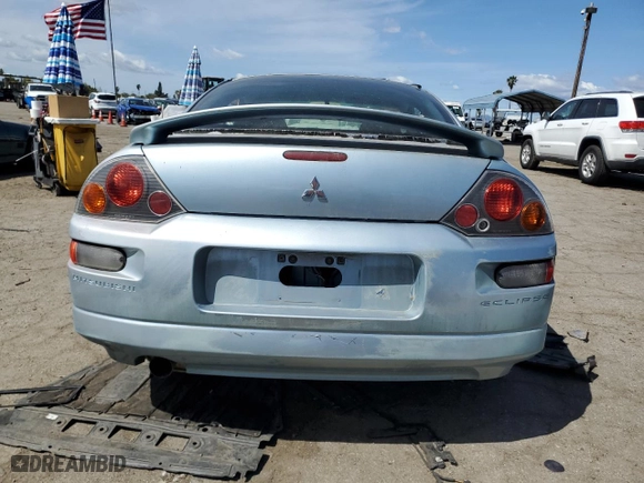 2003 Mitsubishi Eclipse GS with VIN 4A3AC44G53E046616, listed as a Copart auction lot 51149595 with 0 mi miles and Salvage Title. Bid and sale history available at carsss.com. Image 6.
