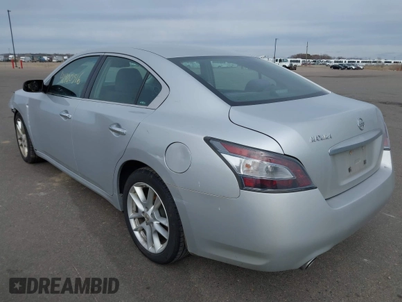 2012 Nissan Maxima S with VIN 1N4AA5AP2CC849114, listed as a IAAI auction lot 41900516 with 207,880 mi miles and . Bid and sale history available at DreamBid. Image 3.