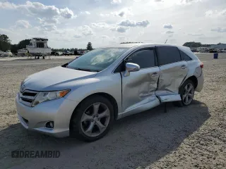 2013 Toyota Venza LE with VIN 4T3ZK3BB5DU057538, listed as a Copart auction lot 54120255 with Not provided miles and Salvage title. Bid and sale history available at DreamBid. Image 1.