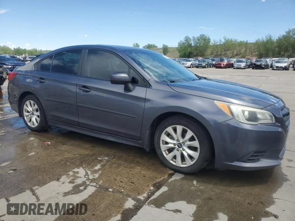 2015 Subaru Legacy Premium with VIN 4S3BNAD67F3071153, listed as a Copart auction lot 57292605 with 179,533 mi miles and Salvage title. Bid and sale history available at DreamBid. Image 4.