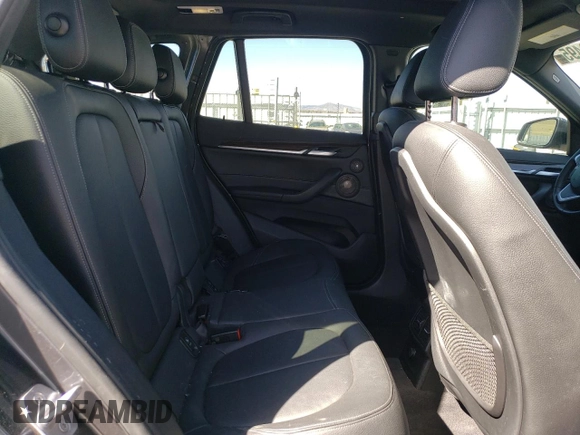 2017 BMW X1 xDrive28i with VIN WBXHT3C35H5F76415, listed as a Copart auction lot 48533495 with 66,448 mi miles and Salvage Title. Bid and sale history available at carsss.com. Image 11.
