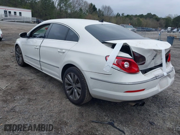 2010 Volkswagen CC Sport with VIN WVWML7AN5AE505256, listed as a IAAI auction lot 41870530 with 173,336 mi miles. Bid and sale history available at carsss.com. Image 3.