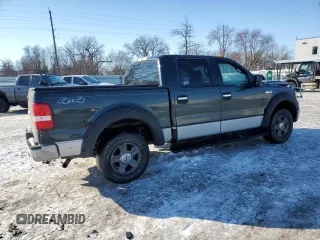 2006 Ford F-150 XLT with VIN 1FTPW14V26FB25774, listed as a Copart auction lot 88533715 with 195,726 mi miles and Salvage Title. Bid and sale history available at carsss.com. Image 3.