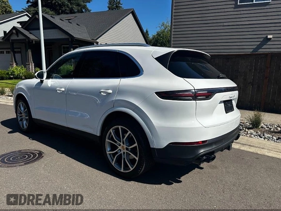 2021 Porsche Cayenne S with VIN WP1AB2AY5MDA27111, listed as a IAAI auction lot 42676924 with 52,329 mi miles and . Bid and sale history available at DreamBid. Image 3.