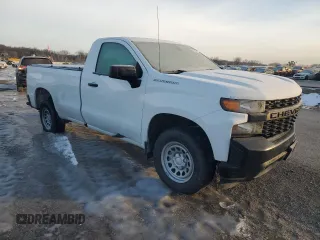 2021 Chevrolet Silverado 1500 Work Truck with VIN 3GCNWAEH3MG271631, listed as a Copart auction lot 87935145 with 100,422 mi miles and Salvage Title. Bid and sale history available at carsss.com. Image 4.