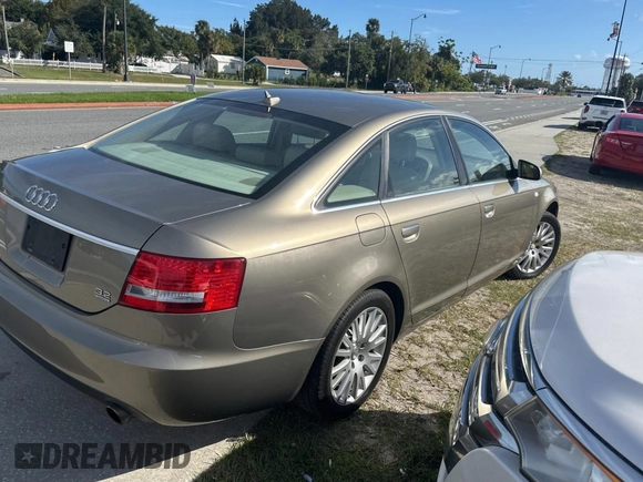 2007 Audi A6 3.2L with VIN WAUDH74F27N110463, listed as a Copart auction lot 80316034 with 220,651 mi miles and Clean Title. Bid and sale history available at carsss.com. Image 4.