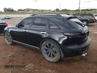 2003 Infiniti FX Options with VIN JNRBS08W83X403361, listed as a Copart auction lot 72135394 with 192,629 mi miles and Salvage Title. Bid and sale history available at DreamBid. Image 2.