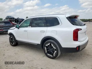 2025 Kia Telluride S with VIN 5XYP64GC9SG579930, listed as a Copart auction lot 57590885 with 4,438 mi miles and Salvage title. Bid and sale history available at DreamBid. Image 2.