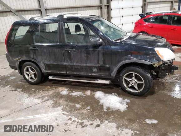 2006 Honda CR-V LX with VIN JHLRD78596C807874, listed as a Copart auction lot 44204905 with Not Provided miles and Salvage Title. Bid and sale history available at carsss.com. Image 4.
