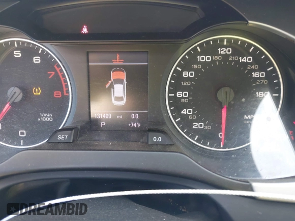 2012 Audi A4 2.0T Premium Plus with VIN WAUFFAFL3CN016553, listed as a IAAI auction lot 42137165 with 131,409 mi miles. Bid and sale history available at carsss.com. Image 7.