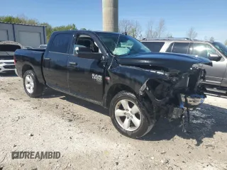 2021 Ram 1500 Tradesman z VIN 3C6RR7KT0MG710005, wystawiony jako Copart lot #56102765 z przebiegiem Nie podano mil oraz Szkoda całkowita • Salvage title. Historia ofert i sprzedaży dostępna na DreamBid. Obrazek 4.