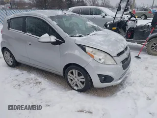 2014 Chevrolet Spark LT with VIN KL8CD6S99EC407667, listed as a IAAI auction lot 41308250 with 131,986 mi miles. Bid and sale history available at carsss.com. Image 1.
