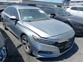 2020 Honda Accord EX-L with VIN 1HGCV1F52LA006311, listed as a IAAI auction lot 42378487 with 43,466 mi miles and . Bid and sale history available at DreamBid. Image 1.
