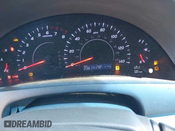 2010 Toyota Camry with VIN 4T1BF3EK6AU554541, listed as a IAAI auction lot 38719536 with 236,171 mi miles and . Bid and sale history available at DreamBid. Image 7.