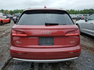 2018 Audi Q5 Premium Plus with VIN WA1BNAFY1J2043744, listed as a Copart auction lot 60854055 with 95,595 mi miles and Clean title. Bid and sale history available at DreamBid. Image 6.