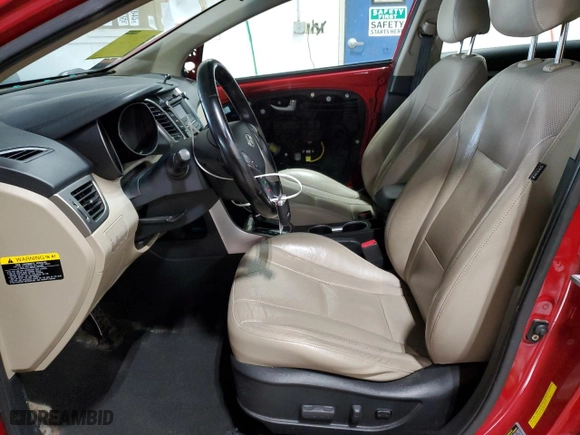 2014 Hyundai Elantra GT with VIN KMHD35LH3EU159503, listed as a Copart auction lot 42646805 with 135,034 mi miles and Salvage Title. Bid and sale history available at carsss.com. Image 7.