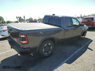 2019 Ram 1500 Rebel with VIN 1C6RRFEG9KN841785, listed as a Copart auction lot 69836994 with 92,607 mi miles and Salvage Title. Bid and sale history available at carsss.com. Image 3.