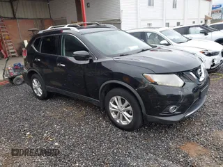 2016 Nissan Rogue SV with VIN KNMAT2MV9GP629576, listed as a IAAI auction lot 41780290 with 129,089 mi miles. Bid and sale history available at carsss.com. Image 1.